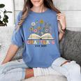 Chapter 6 Years Old 6th Birthday Wildflower Book Lover Women's Comfort Colors T-Shirt Chalky Mint Chapter 6 Years Old 6th Birthday Wildflower Book Lover Women's Comfort Colors T-Shirt Chalky Mint