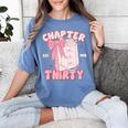 Chapter Thirty Est 1995 Cute 30th Birthday Book Bow Coquette Women's Comfort Colors T-Shirt Chalky Mint Chapter Thirty Est 1995 Cute 30th Birthday Book Bow Coquette Women's Comfort Colors T-Shirt Chalky Mint