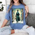 Charles Dickens Christmas Classic Book Ebeneezer Scrooge -Adults Kids Small Short Sleeve T-Shirt Women's Comfort Colors T-Shirt Chalky Mint