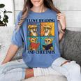 Cheetah Love Reading And Cheetahs Kids Bookworm Women's Comfort Colors T-Shirt Chalky Mint Cheetah Love Reading And Cheetahs Kids Bookworm Women's Comfort Colors T-Shirt Chalky Mint