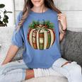 Christmas Book Ornament Bookworm Book Lover Men Women Women's Comfort Colors T-Shirt Chalky Mint