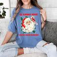 Christmas Bookish He Knows What You'Ve Been Reading Women Women's Comfort Colors T-Shirt Chalky Mint