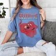 Clifford The Big Red Dog Clifford And Emily Book Cover Women's Comfort Colors T-Shirt Chalky Mint