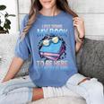 I Closed My Book To Be Here Shirt I Closed My Books Women's Comfort Colors T-Shirt Chalky Mint