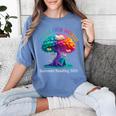 Color Our World Summer Reading 2025 Tree Book Lover Camping Women's Comfort Colors T-Shirt Chalky Mint Color Our World Summer Reading 2025 Tree Book Lover Camping Women's Comfort Colors T-Shirt Chalky Mint