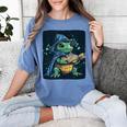 Cool Magical Book With Wizard Turtle For Adults And Kids Women's Comfort Colors T-Shirt Chalky Mint Cool Magical Book With Wizard Turtle For Adults And Kids Women's Comfort Colors T-Shirt Chalky Mint