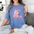 Coquette Aesthetic Bow Buy Me Books & Tell Me I'm Pretty Women's Comfort Colors T-Shirt Chalky Mint