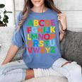 Cute ABCs Shirt Alphabet Colorful Letters Reading Books Kids Women's Comfort Colors T-Shirt Chalky Mint Cute ABCs Shirt Alphabet Colorful Letters Reading Books Kids Women's Comfort Colors T-Shirt Chalky Mint