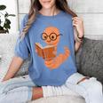 Cute Bookworm Worm Reading Book Glasses Nerdy Women's Comfort Colors T-Shirt Chalky Mint Cute Bookworm Worm Reading Book Glasses Nerdy Women's Comfort Colors T-Shirt Chalky Mint