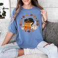 Cute Cat Fall In Love With Reading Book Cat Lover Librarian Women's Comfort Colors T-Shirt Chalky Mint Cute Cat Fall In Love With Reading Book Cat Lover Librarian Women's Comfort Colors T-Shirt Chalky Mint