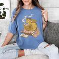 Cute Dragon Be Kind Stay Weird Read Books Women's Comfort Colors T-Shirt Chalky Mint