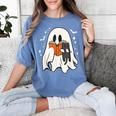 Cute Ghost Reading Book Spooky Season Halloween Costume Kids Women's Comfort Colors T-Shirt Chalky Mint Cute Ghost Reading Book Spooky Season Halloween Costume Kids Women's Comfort Colors T-Shirt Chalky Mint