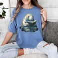 Cute Manatee Reading Book Bookworm Readers Manatee Lover Women's Comfort Colors T-Shirt Chalky Mint Cute Manatee Reading Book Bookworm Readers Manatee Lover Women's Comfort Colors T-Shirt Chalky Mint