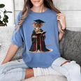 Cute Mouse Reading Book Graduation Women's Comfort Colors T-Shirt Chalky Mint