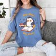 Cute Xmas Book Lover Penguin Reading Cosy Days Cosy Reads Women's Comfort Colors T-Shirt Chalky Mint Cute Xmas Book Lover Penguin Reading Cosy Days Cosy Reads Women's Comfort Colors T-Shirt Chalky Mint
