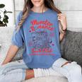 Dark Romance Reader Reading Monster Romance Book Club Women's Comfort Colors T-Shirt Chalky Mint