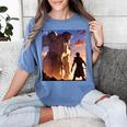 David And Goliath Bible Book Of Samuel Famous Bible Story Women's Comfort Colors T-Shirt Chalky Mint
