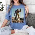 David And Goliath Bible Book Of Samuel King David Women's Comfort Colors T-Shirt Chalky Mint