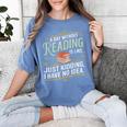 A Day Without Reading Is Like Book Lover Bookworm Women's Comfort Colors T-Shirt Chalky Mint