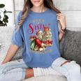 Dear Santa More Books Please Christmas Women's Comfort Colors T-Shirt Chalky Mint