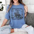 Defend Your Local Public Library Cat Knight Book Lover Women's Comfort Colors T-Shirt Chalky Mint Defend Your Local Public Library Cat Knight Book Lover Women's Comfort Colors T-Shirt Chalky Mint