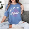 Dibs On The Villain Dark Romance Books Skeleton Morally Grey Women's Comfort Colors T-Shirt Chalky Mint