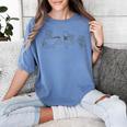 Disney Winnie The Pooh Eeyore Pooh & Piglet Carrying Books Women's Comfort Colors T-Shirt Chalky Mint