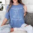 I Don't Watch Porn I Read It Like A Good Girl Reading Book Women's Comfort Colors T-Shirt Chalky Mint
