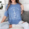 Dragon A Book A Day Keeps The Mental Breakdown Away Women's Comfort Colors T-Shirt Chalky Mint