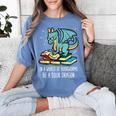 Be A Dragon Read Reading Book Librarian Men Women Kids Women's Comfort Colors T-Shirt Chalky Mint Be A Dragon Read Reading Book Librarian Men Women Kids Women's Comfort Colors T-Shirt Chalky Mint