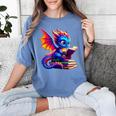 Dragon Reading a Book Bookworm Book Lover Women's Comfort Colors T-Shirt Chalky Mint Dragon Reading a Book Bookworm Book Lover Women's Comfort Colors T-Shirt Chalky Mint