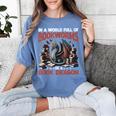 Dragon In A World Full Of Bookworms Be A Book Dragon Women's Comfort Colors T-Shirt Chalky Mint Dragon In A World Full Of Bookworms Be A Book Dragon Women's Comfort Colors T-Shirt Chalky Mint