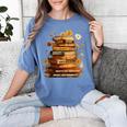 Dream Like Martin Floral Book History Month Women Men Women's Comfort Colors T-Shirt Chalky Mint
