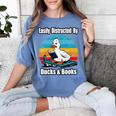 Ducks Books Lover Easily Distracted By Ducks & Books Women's Comfort Colors T-Shirt Chalky Mint Ducks Books Lover Easily Distracted By Ducks & Books Women's Comfort Colors T-Shirt Chalky Mint