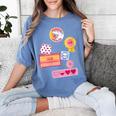 Dungeon Crawler Carl Colorful Sticker Collage LitRPG Book Women's Comfort Colors T-Shirt Chalky Mint Dungeon Crawler Carl Colorful Sticker Collage LitRPG Book Women's Comfort Colors T-Shirt Chalky Mint