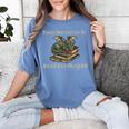 Easily Distracted By Books And Dragons Graphic Women's Comfort Colors T-Shirt Chalky Mint Easily Distracted By Books And Dragons Graphic Women's Comfort Colors T-Shirt Chalky Mint