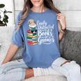 Easily Distracted By Books And Gnomes Women's Comfort Colors T-Shirt Chalky Mint Easily Distracted By Books And Gnomes Women's Comfort Colors T-Shirt Chalky Mint