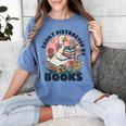 Easily Distracted By Books Read Goose Lover Bookworm Reading Women's Comfort Colors T-Shirt Chalky Mint