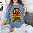 Educated Women Girls Reading Book Black History Month Women's Comfort Colors T-Shirt Chalky Mint