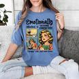 Emotionally Attached To Fictional Characters Just More Books Women's Comfort Colors T-Shirt Chalky Mint Emotionally Attached To Fictional Characters Just More Books Women's Comfort Colors T-Shirt Chalky Mint