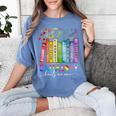 Equality Hurts No One Floral Books LGBTQ Gay Les Pride Month Women's Comfort Colors T-Shirt Chalky Mint