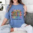 Everyone Is Welcome Here Floral Book LGBT Pride Equality Women's Comfort Colors T-Shirt Chalky Mint