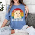 Ew People Introvert Cat Lover Crazy Colorful Cat Lady Women's Comfort Colors T-Shirt Chalky Mint Ew People Introvert Cat Lover Crazy Colorful Cat Lady Women's Comfort Colors T-Shirt Chalky Mint