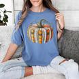 Fall Book Pumpkin Fall Librarians Bookworm Teachers Students Women's Comfort Colors T-Shirt Chalky Mint
