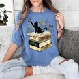 Fantasy Drama Tragedy Cat Book Lover Reading Humor Women's Comfort Colors T-Shirt Chalky Mint Fantasy Drama Tragedy Cat Book Lover Reading Humor Women's Comfort Colors T-Shirt Chalky Mint