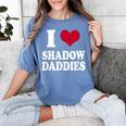 Fantasy Romantasy Book Lover I Love Heart Shadow Daddies Women's Comfort Colors T-Shirt Chalky Mint