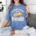 Flipping Pages Is My Cardio Book Lover Reading Bookworm Women's Comfort Colors T-Shirt Chalky Mint