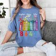 Floral Foxglove Daisy Tulip 8647 Books Lover Blooming Flower Women's Comfort Colors T-Shirt Chalky Mint Floral Foxglove Daisy Tulip 8647 Books Lover Blooming Flower Women's Comfort Colors T-Shirt Chalky Mint