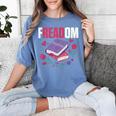 Freadom Anti Ban Books Freedom To Read Book Reading Women's Comfort Colors T-Shirt Chalky Mint