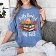 Fully Booked This Fall Women's Comfort Colors T-Shirt Chalky Mint Fully Booked This Fall Women's Comfort Colors T-Shirt Chalky Mint